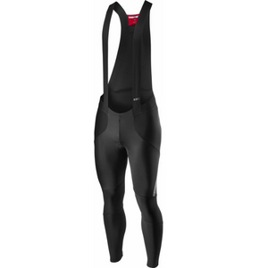 Castelli Sorpasso RoS Bibtight Black/Silver Reflex